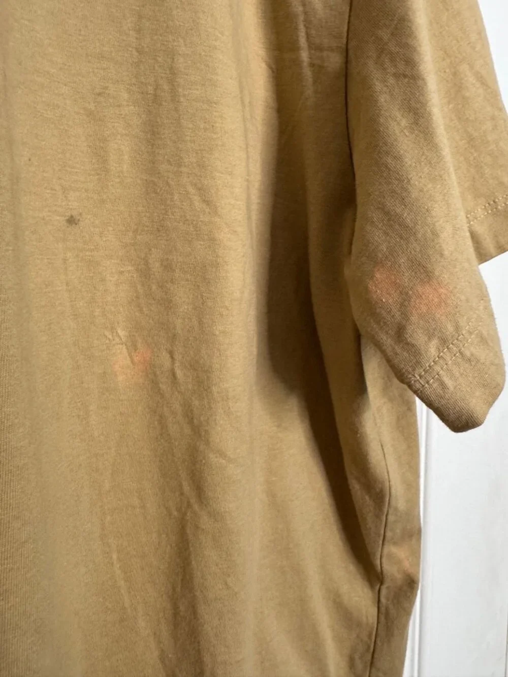 The North Face XL Circular Design Khaki Stone SS REG Tee NWT DEFECT